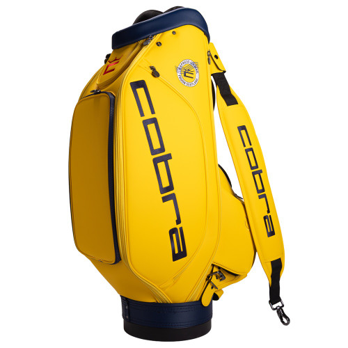 Cobra X Vessel 'Postage Stamp' Royal Troon Tour Staff Bag - Maple